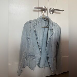 Dictionary Denim Blazer